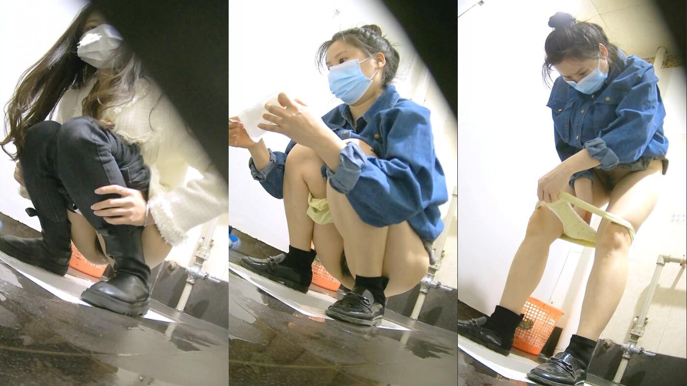 极品厕拍！美女如云服装城逼脸同框偸拍数位女神级小姐姐方便，茂密阴毛，性感美腿，一线天馒头美鲍，亮点多