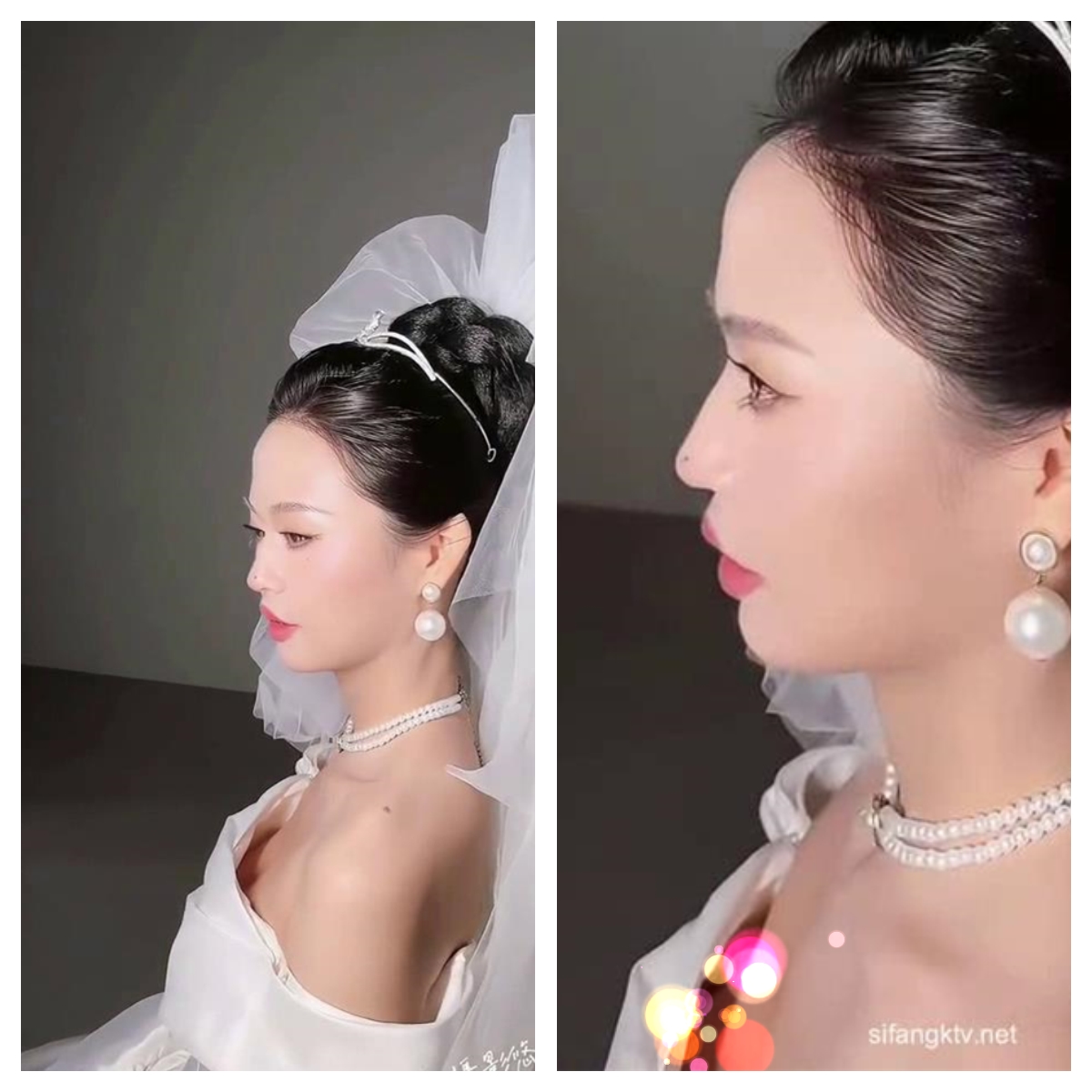 4-6求档作品【新娘高抄】新娘婚纱真空离罩化妆走光 简直美炸了！