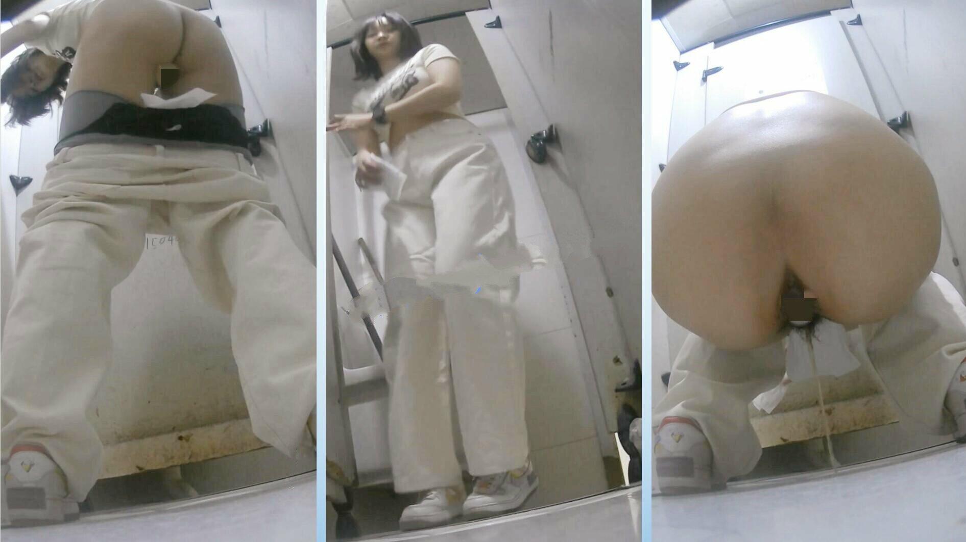 二月最新流出❤️魔手☛外购█极品厕拍高校女厕全景后拍（靓妹多多）