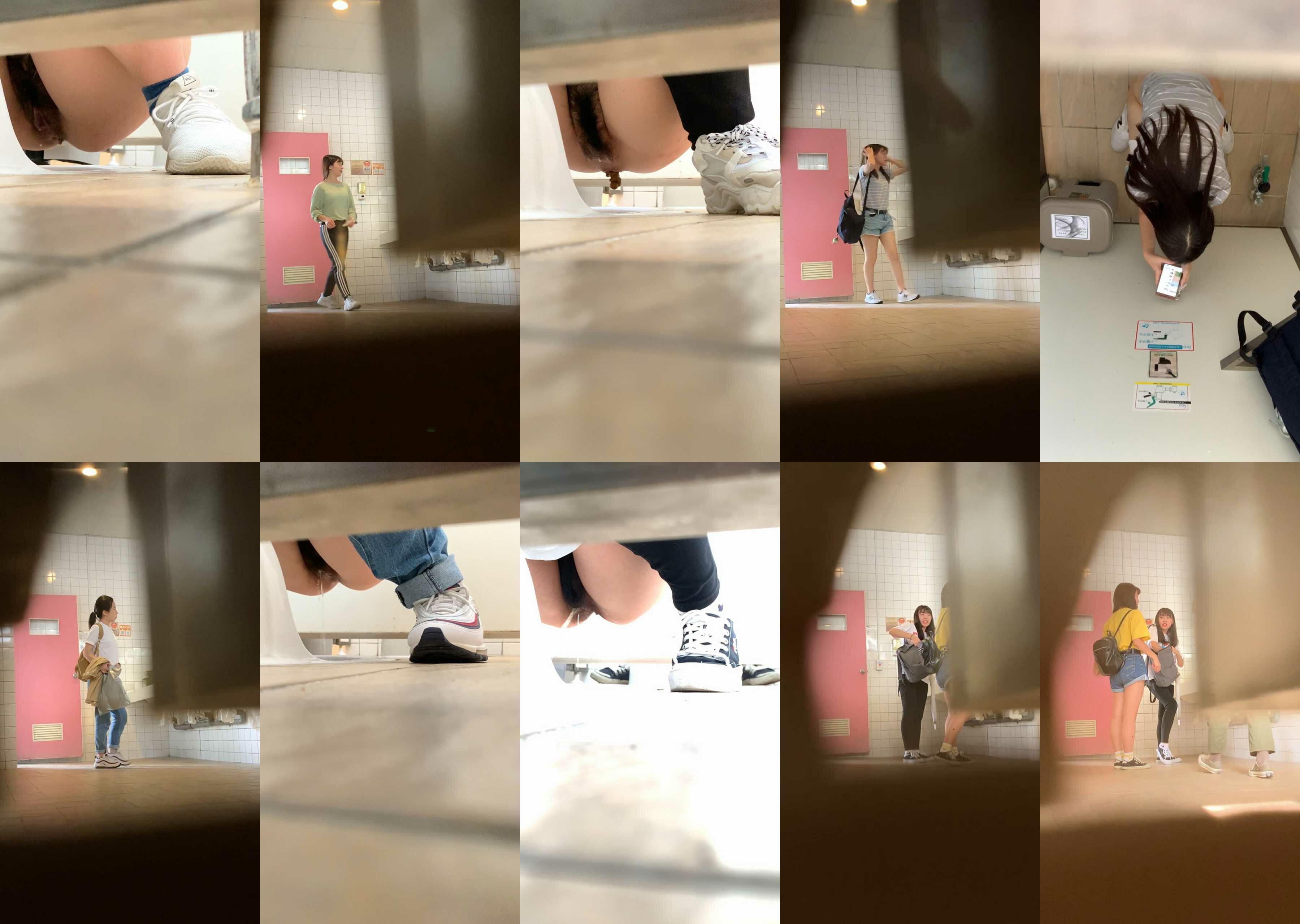 德明原创高清大学厕拍系列-潜入高校❤️隔板女厕偷拍掰开小穴尿尿的学妹
