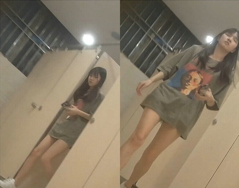 【精品厕拍】服装城前后景跟拍各种美女摊主26V，无水印原版，脸逼对照，看尿液淅淅沥沥流下，刺激 【26V+3.7G】