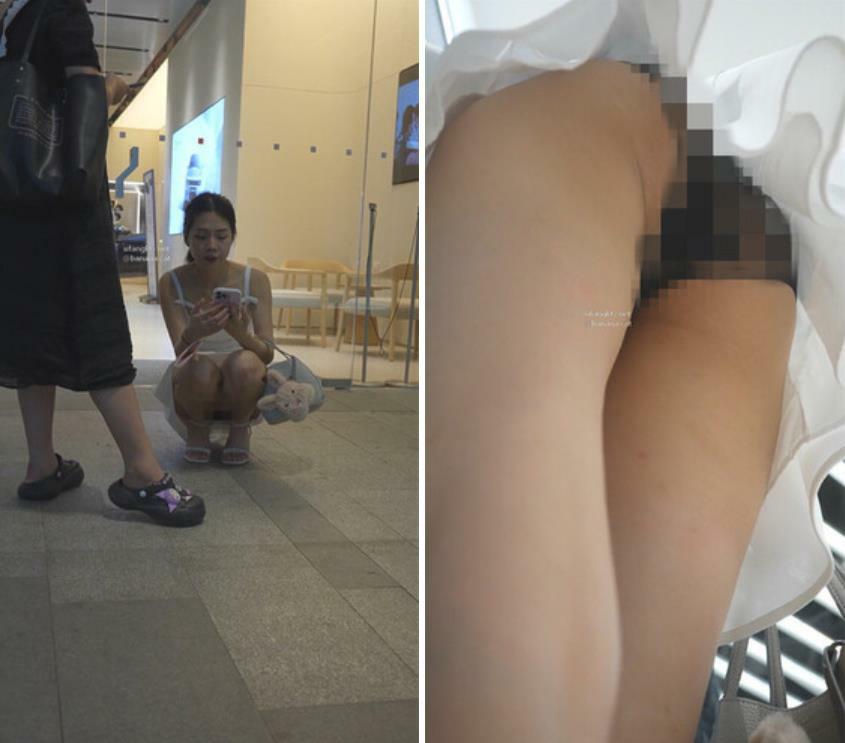 大神偷拍美女裙底风光❤️吊带裙清凉高跟特写透明内露屁股缝路边蹲下❤️办公室偷拍大胸骚货同事裙底