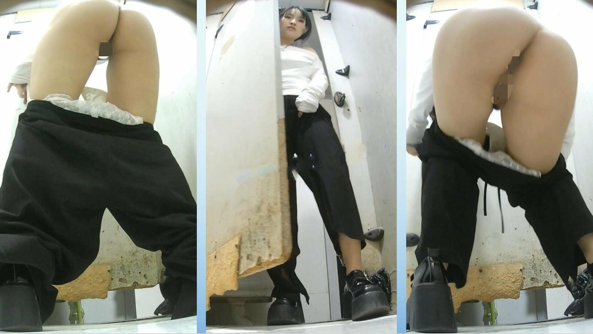 二月最新流出❤️魔手☛外购█极品厕拍高校女厕全景后拍（靓妹多多）