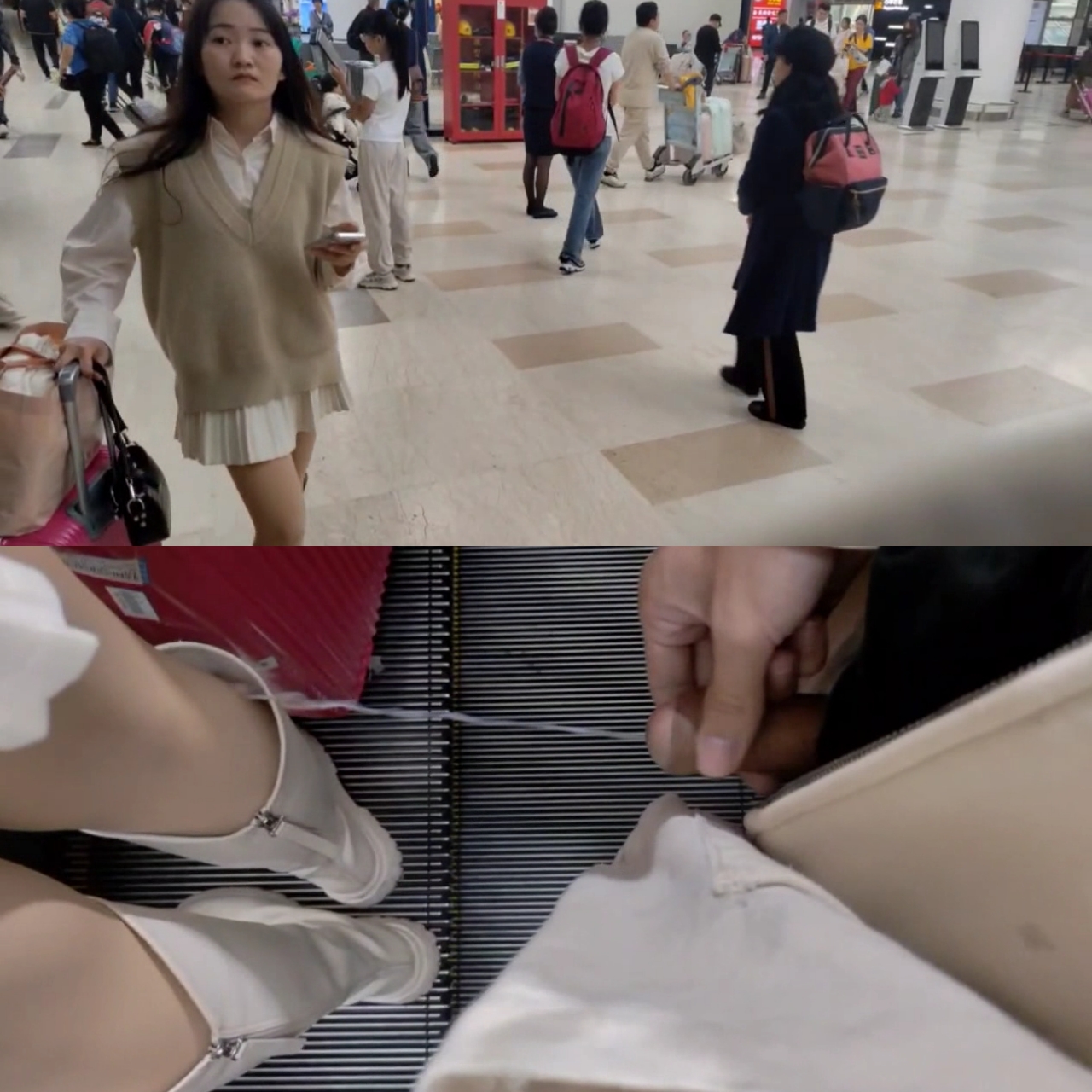 ✅全网首发【街射涂鸦】酒吧 地铁 户外爆射各种丝袜美女