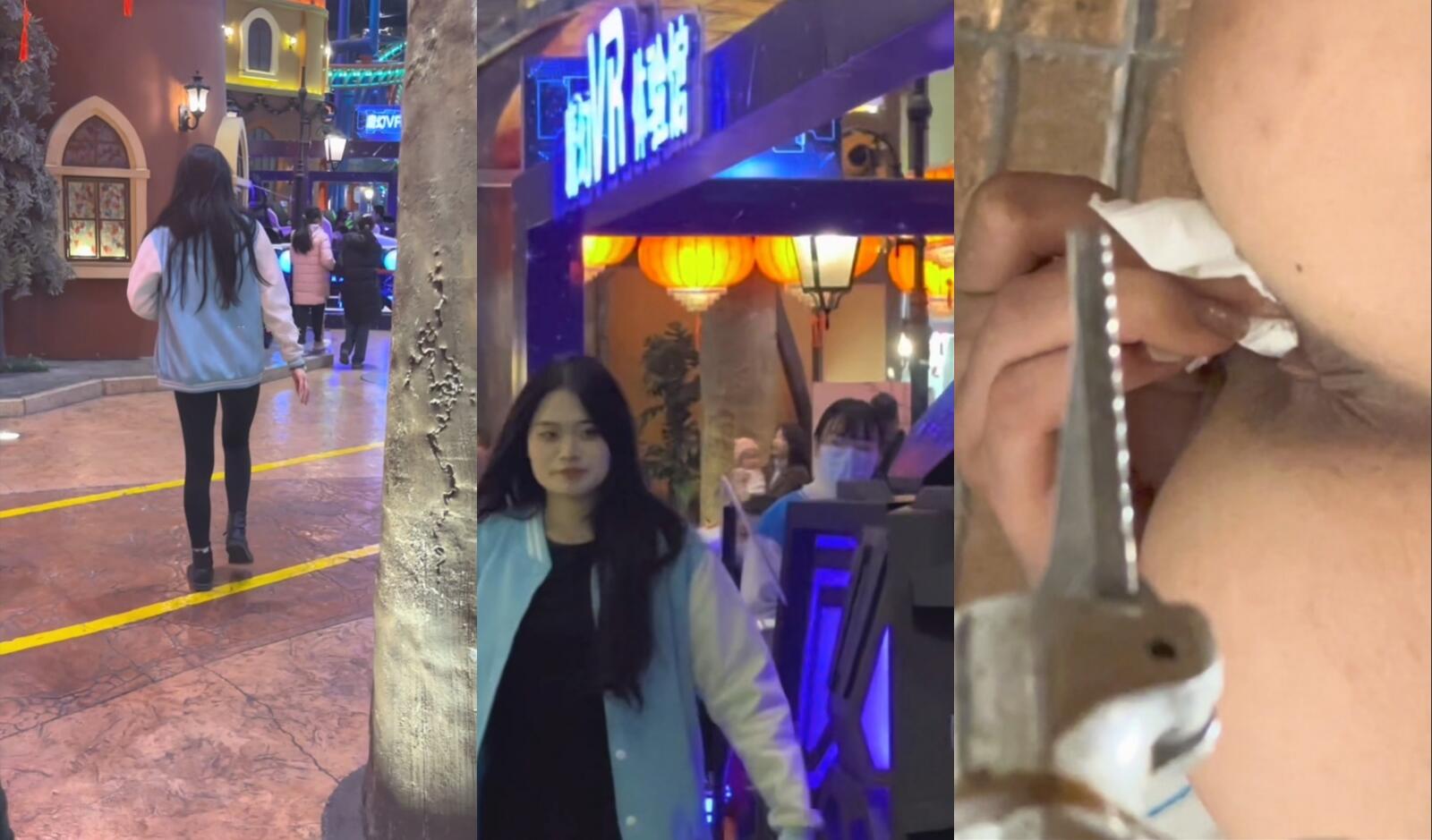《魔手☛外购㊙️极品CP》牛逼坑神游乐场随机偸拍数位年轻学生小嫩妹方便，拍脸再拍逼不小心翻车了，小妹妹被吓的哭了起来