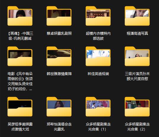 4-7应求而发█魔手☛外购█《经典明星走光曝光》9