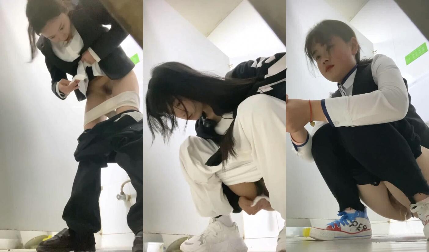 《极品CP⚡正版购买》商场女蹲厕针孔全景偸拍多位少女方便~有美女有美鲍~逼脸同框私处清晰可见