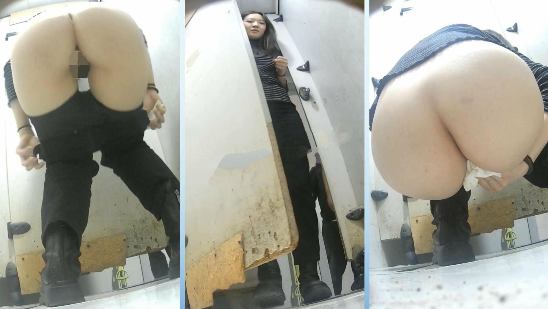 二月最新流出❤️魔手☛外购█极品厕拍高校女厕全景后拍（靓妹多多）