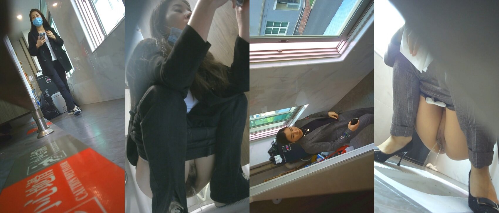 色胆包天坑神蹲守写字间女厕，隔板缝连续偸拍多位气质制服白领方便，不知是剃的还是天生白虎没毛逼相当炸裂