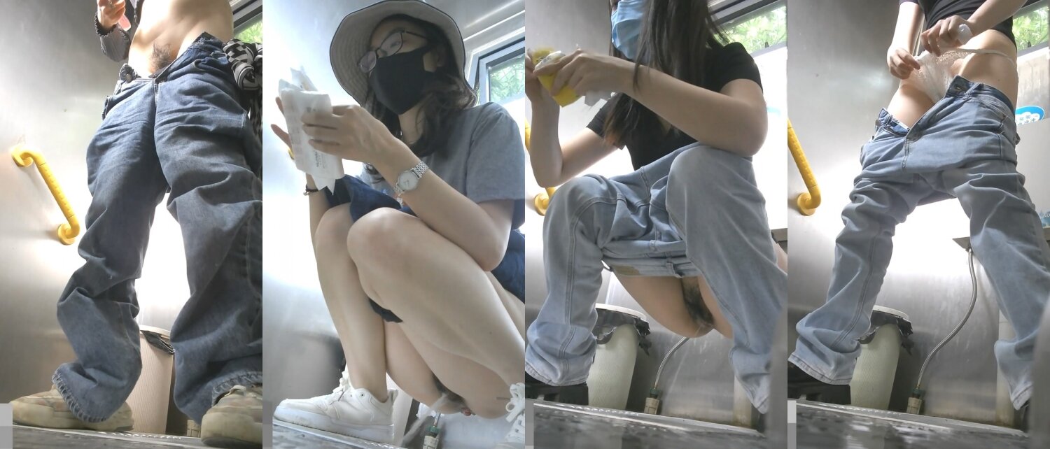 《极品CP⚡魔手☛外购》经济型集体公寓女厕逼脸同框偸拍多位学生和上班族小姐姐方便，眼镜妹子比较多啊