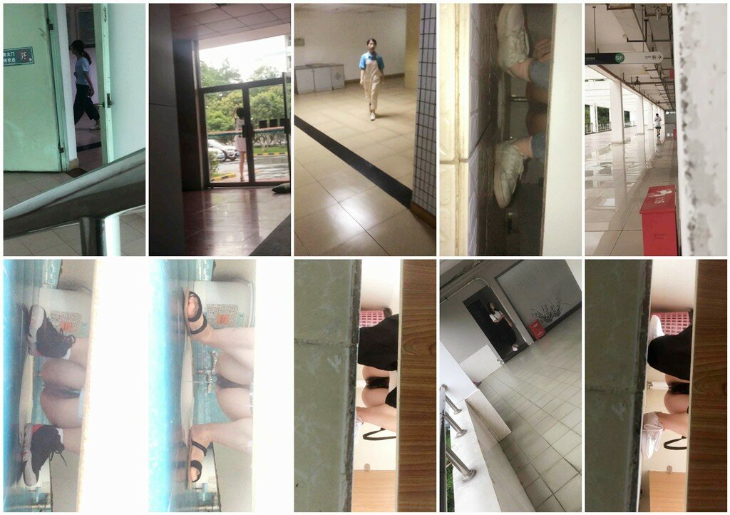 小能手冒死手持潜入学校女厕开闪光灯偷拍学生妹的嫩逼,学妹们惊慌失措没尿完就急忙提裤子