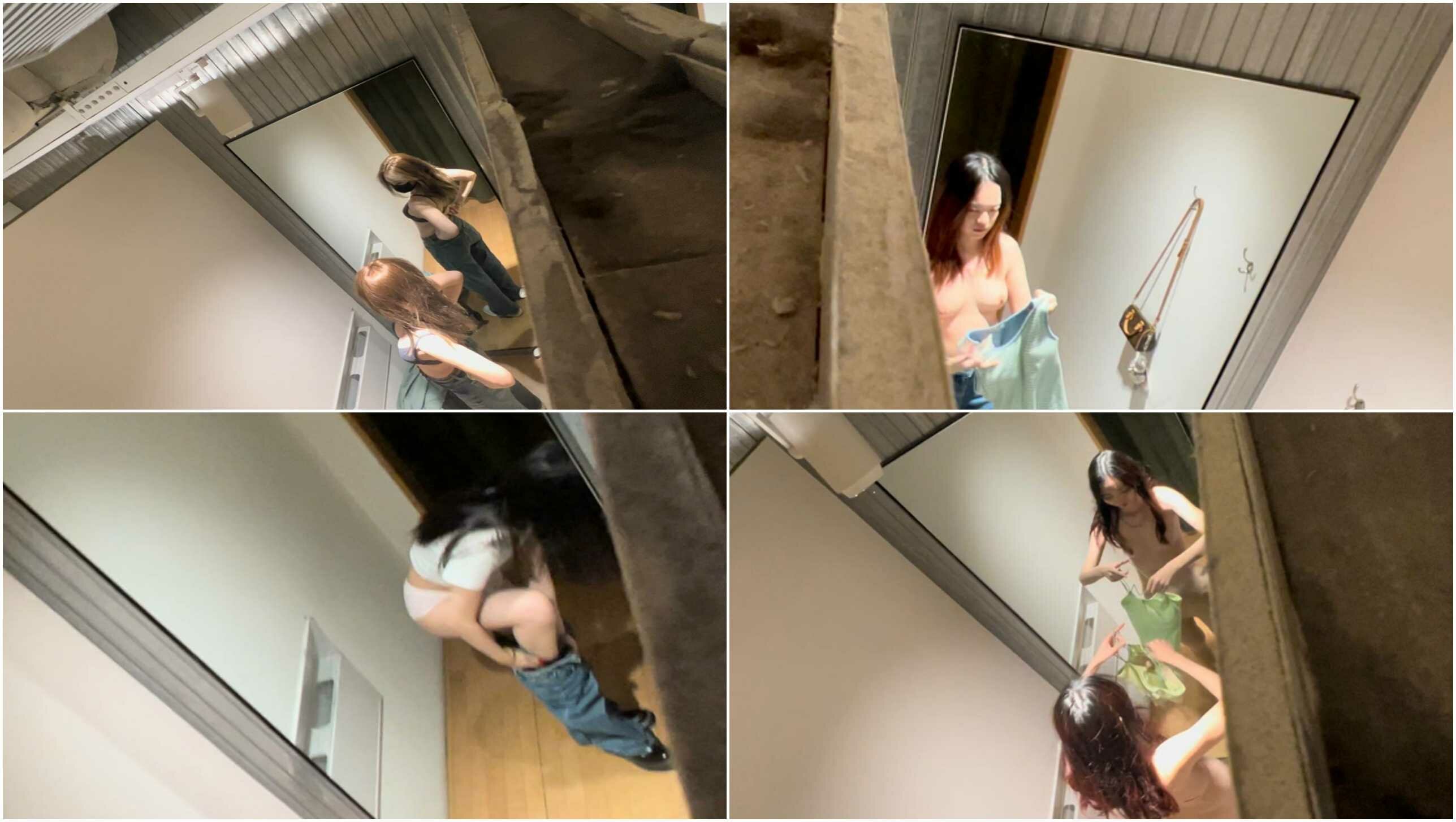 anxianghang精选TP-国内某内衣店偷拍漂亮女生试穿胸罩和小吊带,白晃晃的大奶子摄人心魂