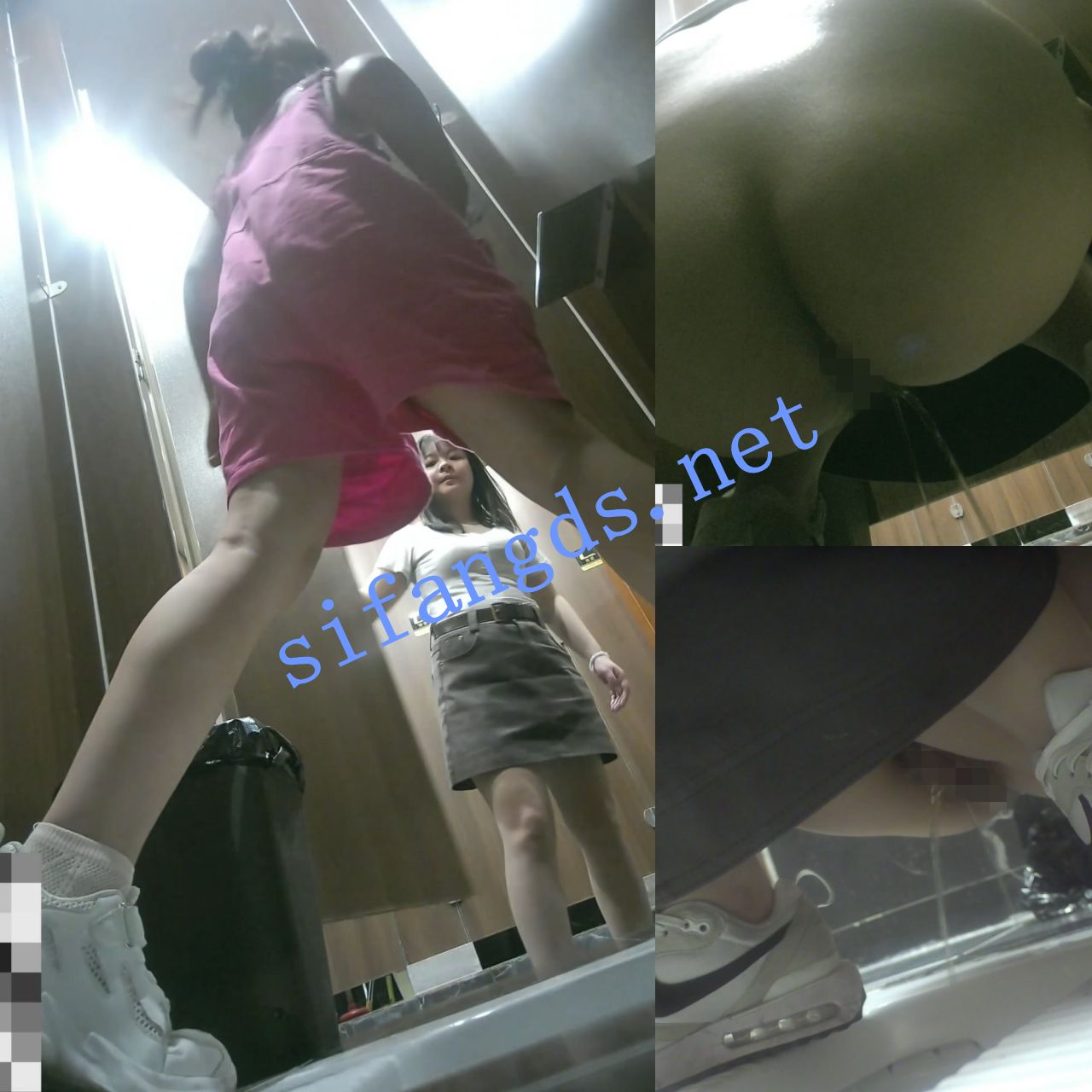 ✅【极品厕拍】4月最新前后双视角偷拍各种JK高颜值美女
