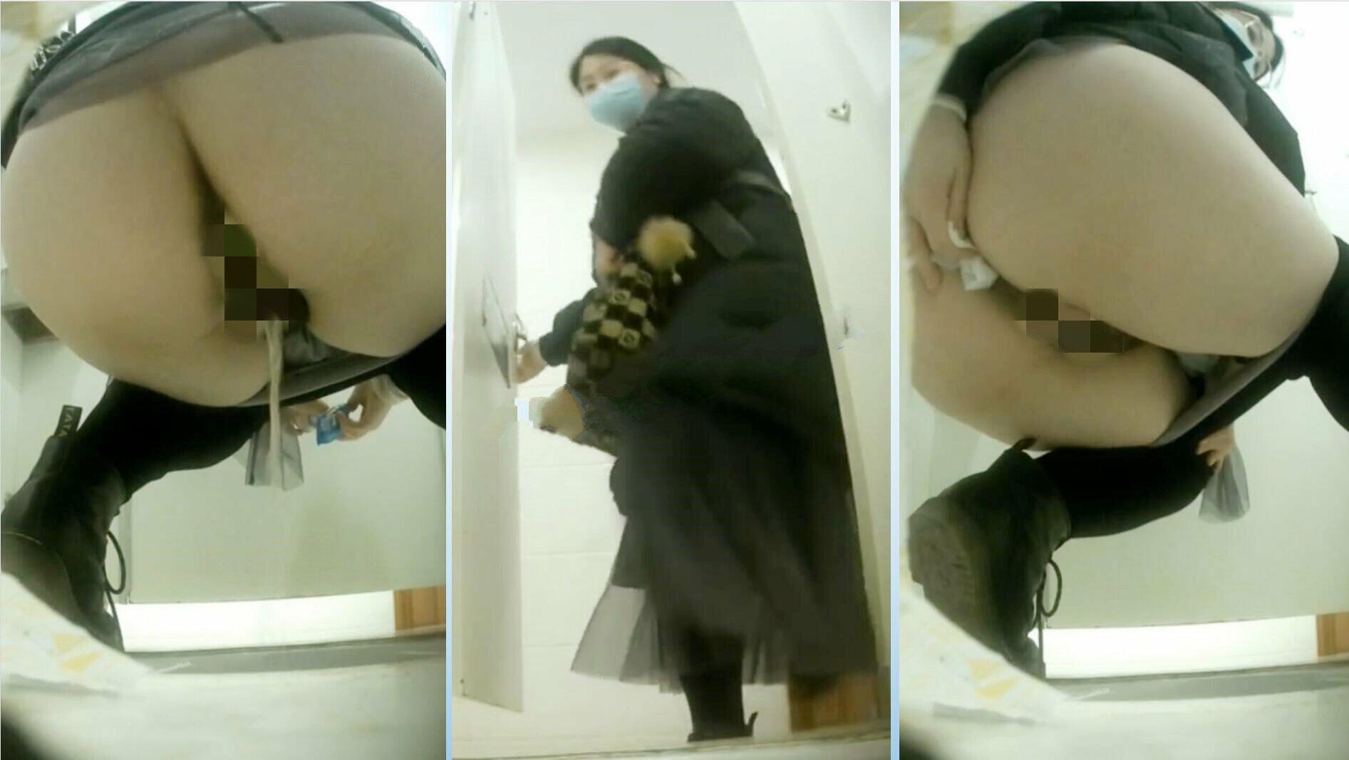 2024-2月新流出魔手☛外购❤️高校女厕高清后景（美少妇极品蝴蝶B）