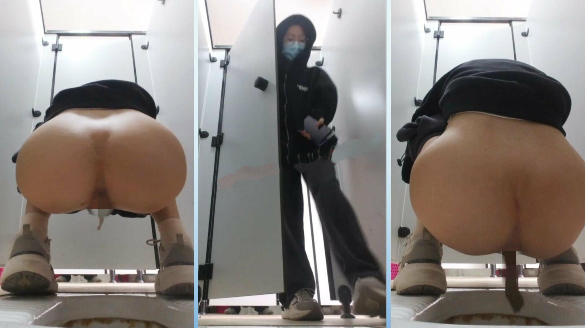 2024-2月新流出魔手☛外购❤️高校女厕高清后景（美少妇极品蝴蝶B）