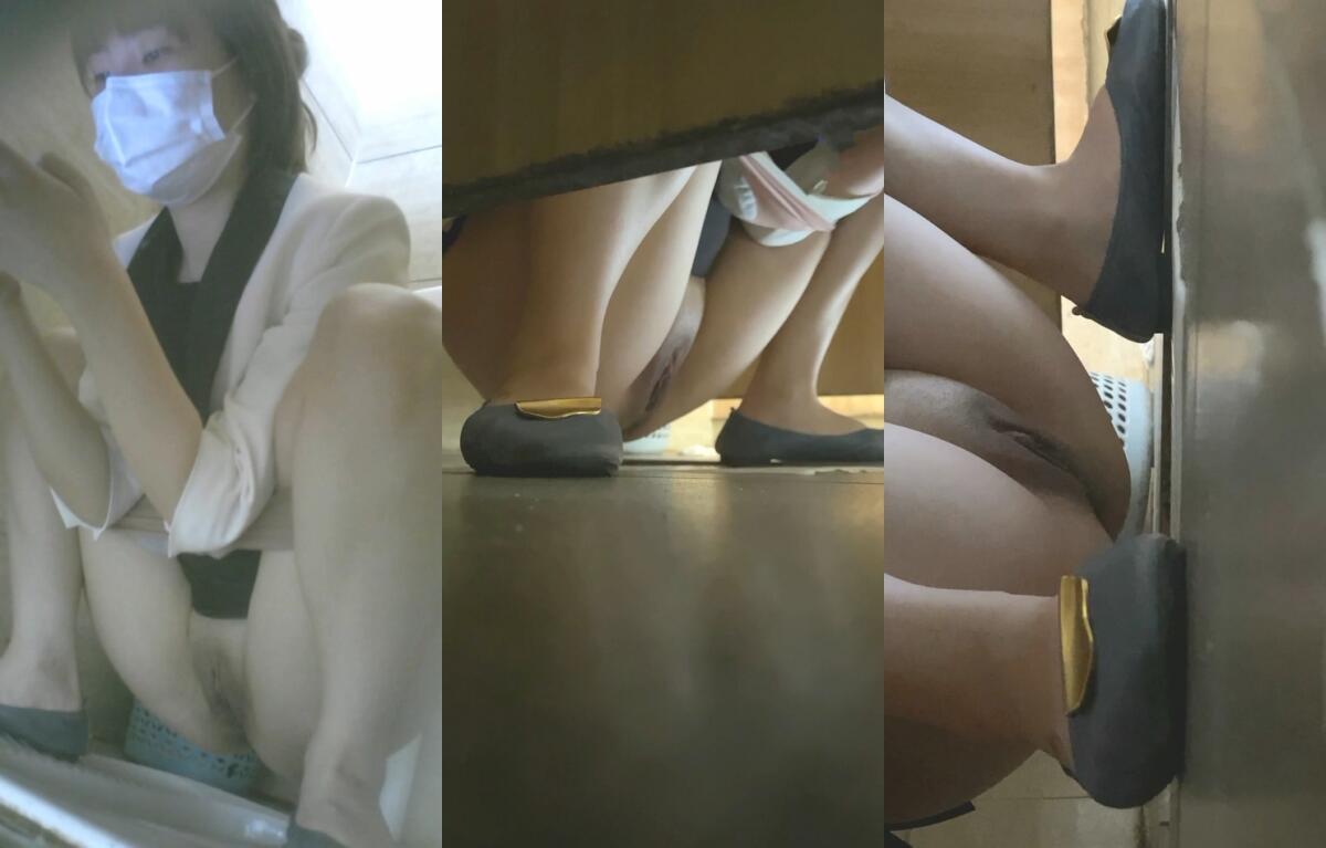《极品CP⚡魔手☛外购》隔墙有耳❤养生馆女厕藏身隔间偸拍制服服务员小姐姐大小便~大开M腿私处清晰可见居然还有无毛的极品
