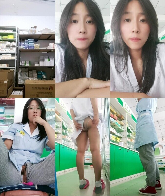 ⭐⭐⭐推荐，药店女店员，【男科圣手李大夫】，上班期间用大黑牛自慰，时不时有客人来，玩得就是刺激，真实~~~  ~ ~~~~~~~~~~~~~~~~~  ~ ~~ ~~！~⭐⭐⭐撸管佳作