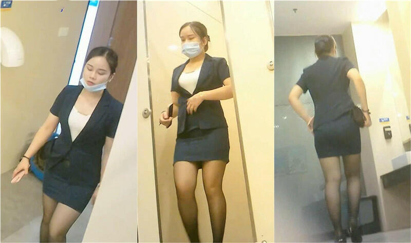 写字楼女厕偷拍职业套裙美女连拍两次❤️一条缝的嫩鲍鱼