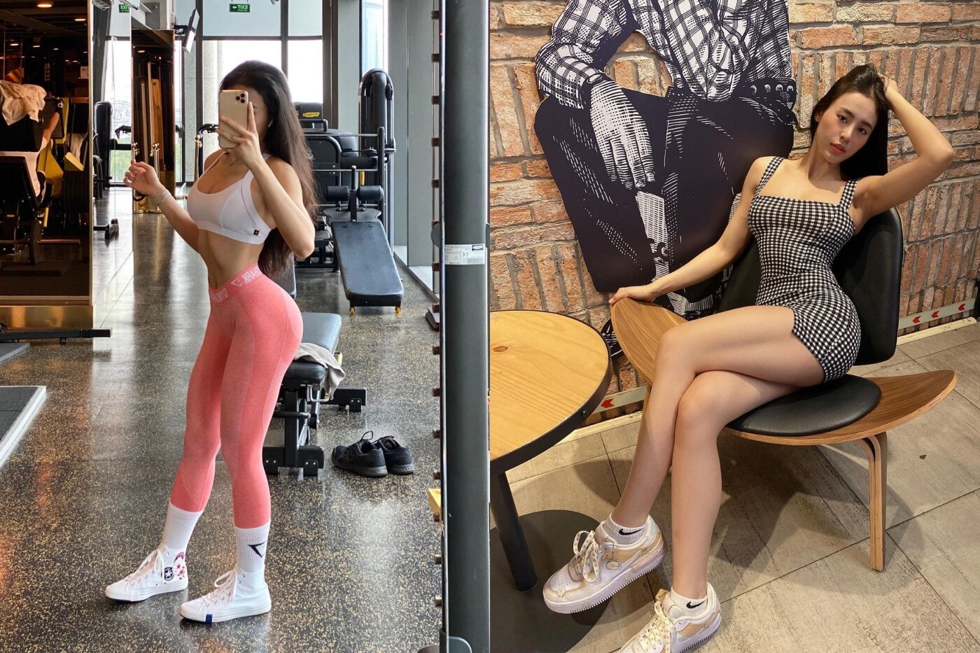 ⚡⚡4月最新订阅，OF万人追踪爱健身的撸铁网红女神XIAONA解锁私拍，表里不一日常自拍无套后入美臀白浆泛滥