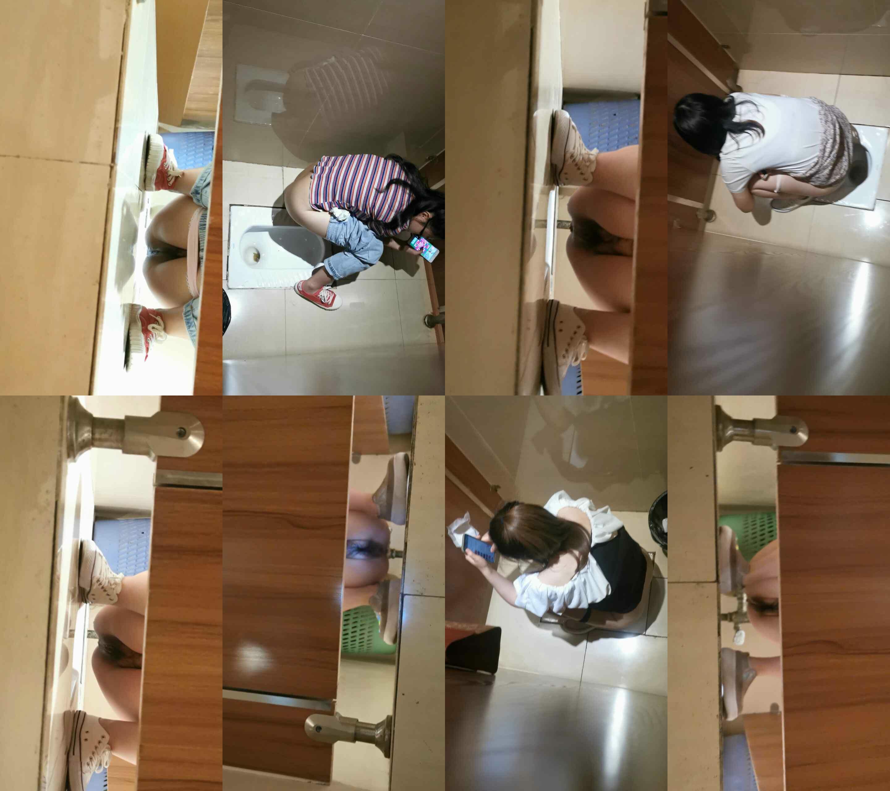 ❤原版首发❤ 大神上班摸鱼冒死潜入办公室隔板女厕360度全景偷拍女同事迷人的私处 原版4K高清无水印