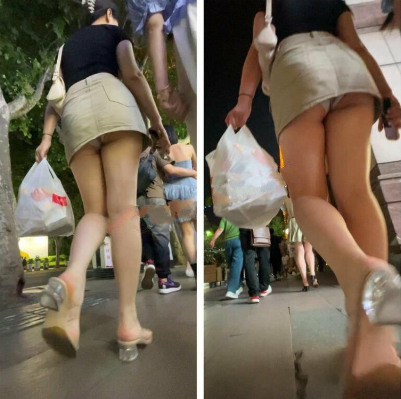 大神偷拍美女❤️包臀裙美女逛街柜台前全程弯腰撅屁股侧面露毛❤️透明骚高跟 超短包臀裙丰腴白嫩肥臀性感少妇