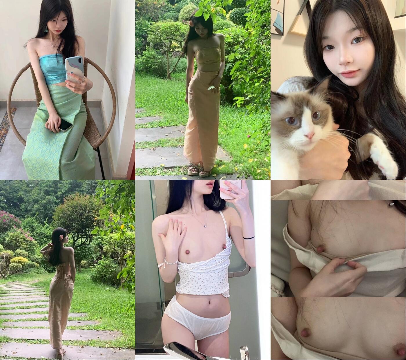 《顶级女神☀️重磅泄密》露脸才是王道！高颜长腿极品身材白虎粉笔绿茶婊【一只小母狗】不雅私拍~紫薇打炮你的女神有钱人的母狗