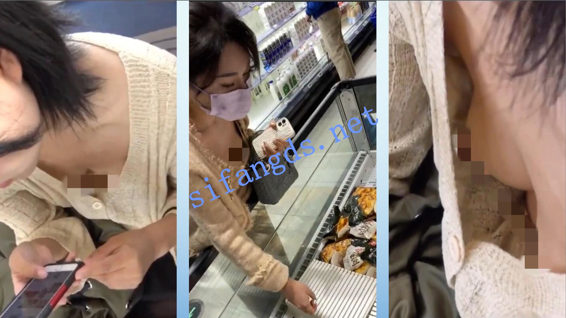 失效 █魔手☛外购█经典偷拍《胸拍走光系列》