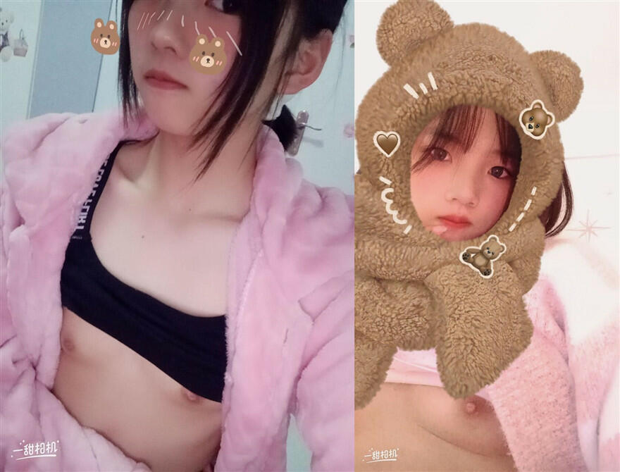表妹手机发现的她和黄毛小子聊天给对方拍摄的裸体自慰照片和视频❤️感觉表妹这颗嫩白菜要被猪拱了
