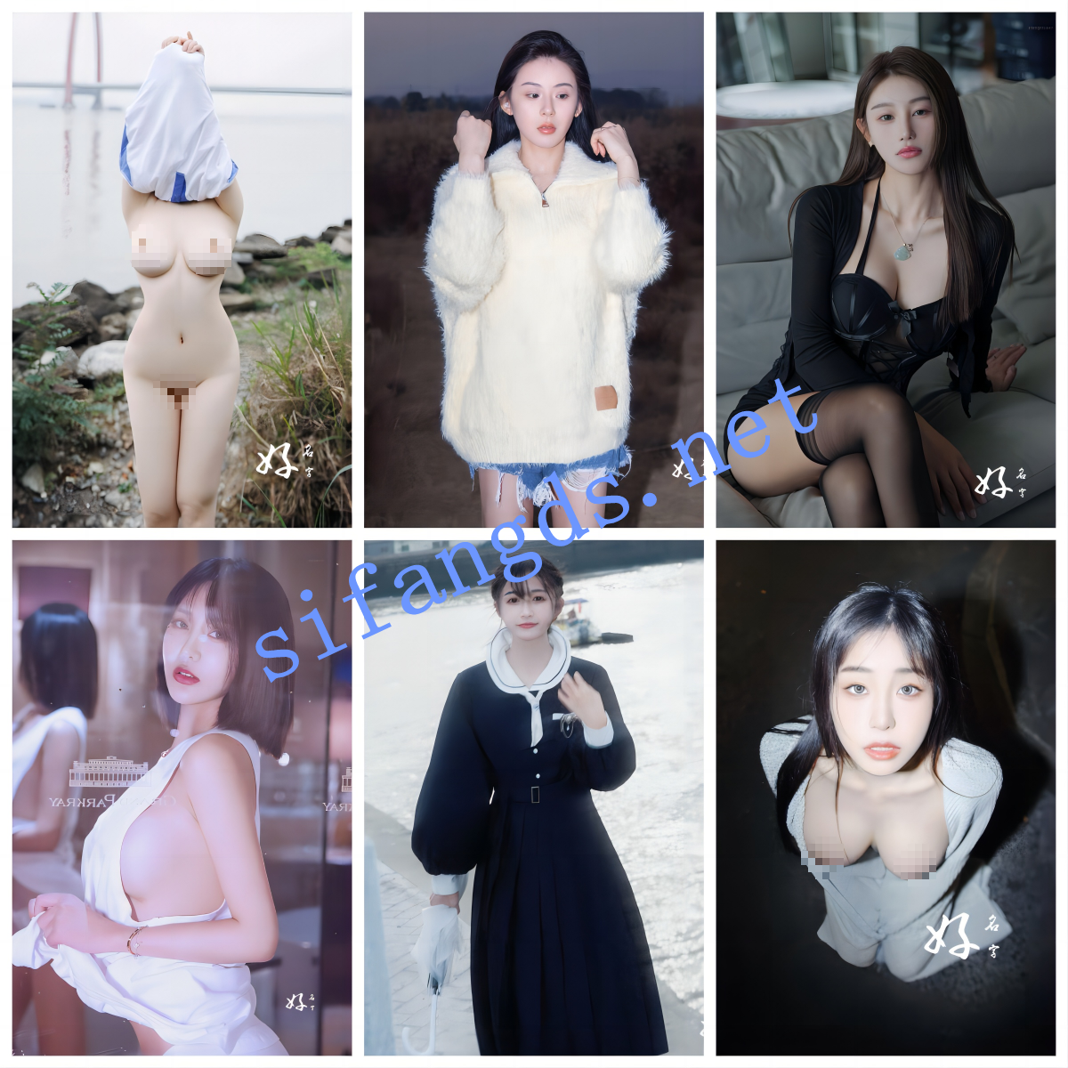【小红书顶级摄影师 好名字】露点大尺度私房写真 全女神