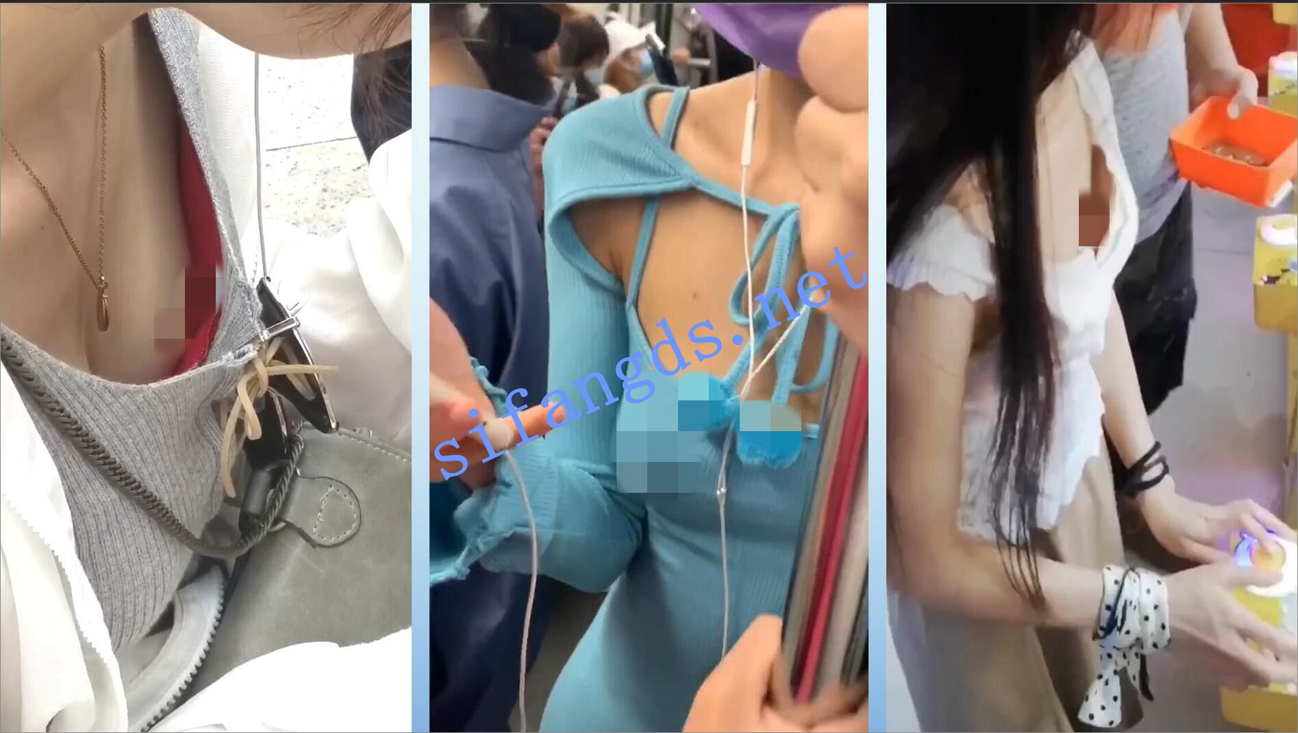 失效 █魔手☛外购█经典偷拍《胸拍走光系列》