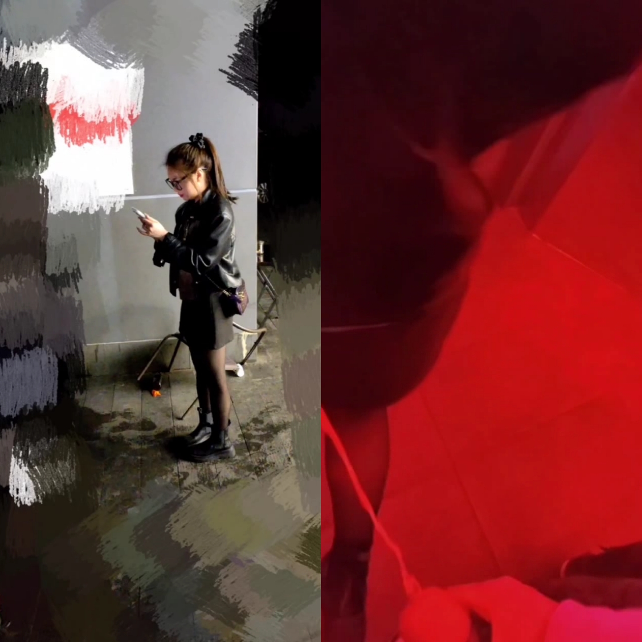 ✅全网首发【街射涂鸦】酒吧 地铁 户外爆射各种丝袜美女